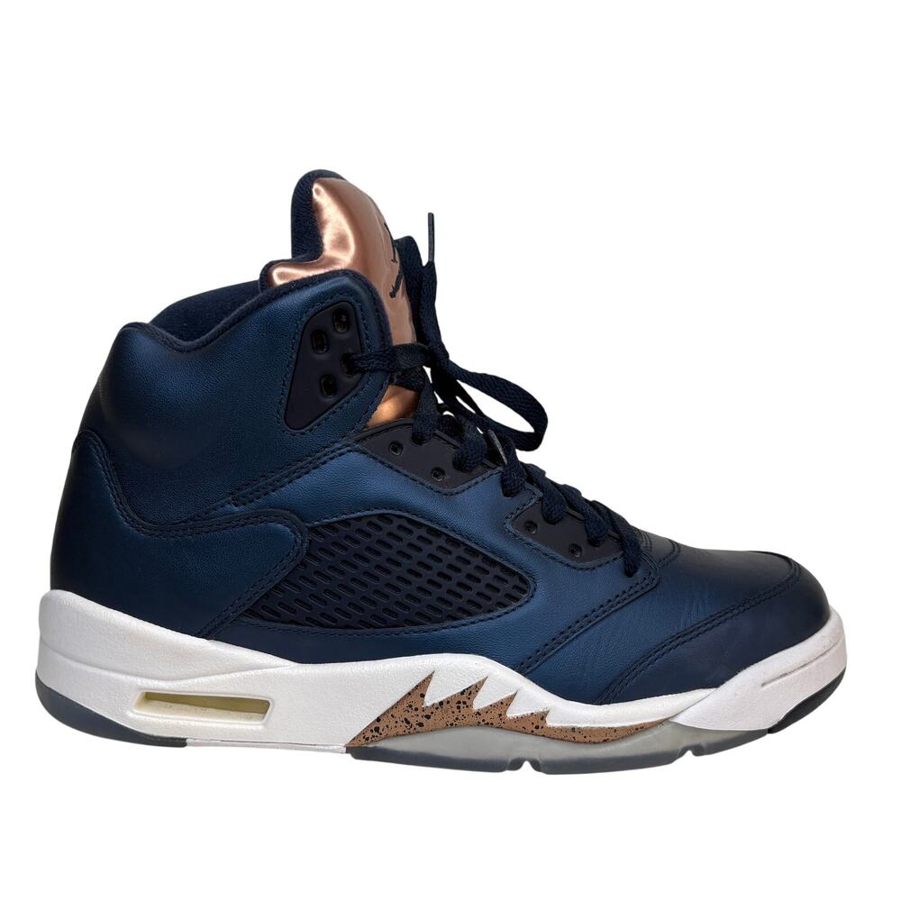 Jordan 5 Retro Bronze Obsidian 136027 416 - Men's Size 9